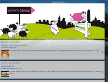 Tablet Screenshot of bepinksheep.blogspot.com