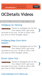 Mobile Screenshot of ocdetailsvideos.blogspot.com