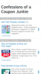 Mobile Screenshot of confessionsofacouponjunkie.blogspot.com