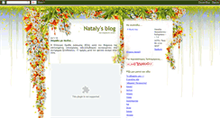 Desktop Screenshot of mynameisnataly.blogspot.com