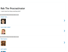 Tablet Screenshot of procrastinatorrob.blogspot.com