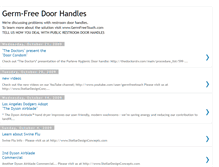 Tablet Screenshot of germ-free-door-handle-for-restrooms.blogspot.com