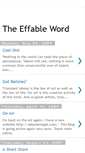 Mobile Screenshot of effableword.blogspot.com