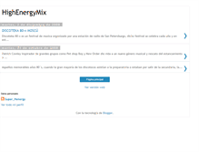 Tablet Screenshot of highenergymix.blogspot.com