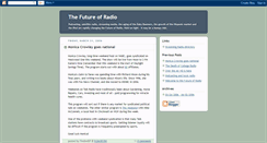 Desktop Screenshot of futureofradio.blogspot.com