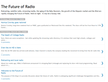 Tablet Screenshot of futureofradio.blogspot.com