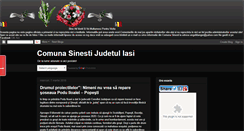 Desktop Screenshot of comunasinesti.blogspot.com