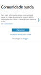 Mobile Screenshot of comunidadesurda.blogspot.com