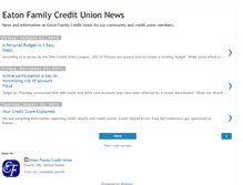 Tablet Screenshot of eatonfamilycu.blogspot.com