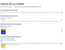 Tablet Screenshot of amigosedexlaflorida2009.blogspot.com