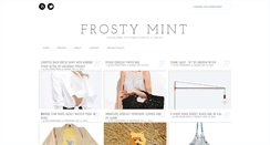 Desktop Screenshot of frostymint.blogspot.com