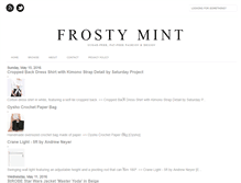 Tablet Screenshot of frostymint.blogspot.com