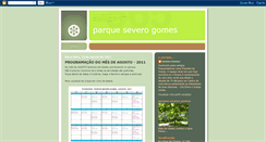 Desktop Screenshot of parqueseverogomes.blogspot.com