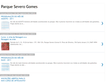 Tablet Screenshot of parqueseverogomes.blogspot.com