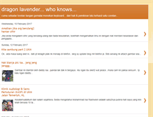 Tablet Screenshot of dragonlavender.blogspot.com