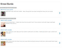 Tablet Screenshot of kreasibundaananda.blogspot.com