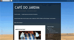Desktop Screenshot of cafedojardim.blogspot.com