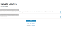 Tablet Screenshot of escuela-londres.blogspot.com