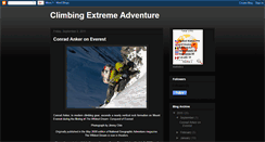 Desktop Screenshot of climbingextremeadventure.blogspot.com