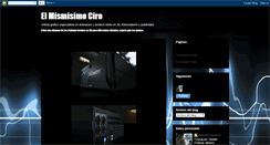 Desktop Screenshot of elmismisimociro.blogspot.com