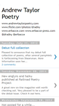 Mobile Screenshot of andrewtaylorpoetry.blogspot.com