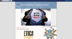 Desktop Screenshot of eticaenprocesoseducativos.blogspot.com