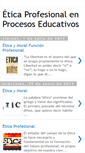 Mobile Screenshot of eticaenprocesoseducativos.blogspot.com