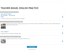 Tablet Screenshot of miguelenglishwork.blogspot.com