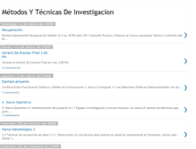 Tablet Screenshot of metodosytecnicas1.blogspot.com