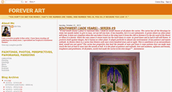 Desktop Screenshot of forever-art.blogspot.com