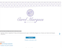 Tablet Screenshot of carolmarquesacessories.blogspot.com