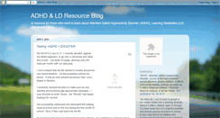 Desktop Screenshot of adhdguide.blogspot.com