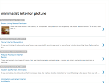 Tablet Screenshot of minimalistinteriorpicture.blogspot.com