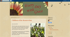 Desktop Screenshot of dayswithgrace.blogspot.com