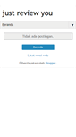 Mobile Screenshot of justreviewyou.blogspot.com