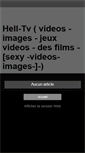 Mobile Screenshot of hell-tv.blogspot.com
