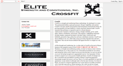 Desktop Screenshot of elite-crossfit-class.blogspot.com