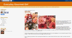 Desktop Screenshot of everydaygourmetgirl.blogspot.com