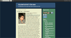 Desktop Screenshot of folkinitiativet.blogspot.com