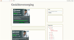 Desktop Screenshot of gezichtsverzorging-zoekertjes.blogspot.com