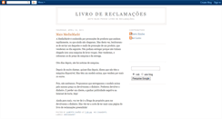 Desktop Screenshot of livro-de-reclamacoes-publico.blogspot.com