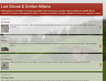 Tablet Screenshot of glovesandmittens.blogspot.com