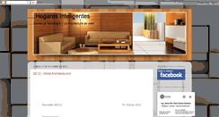 Desktop Screenshot of hogares-inteligentes.blogspot.com