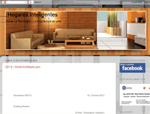 Tablet Screenshot of hogares-inteligentes.blogspot.com