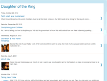 Tablet Screenshot of hannah-daughteroftheking.blogspot.com