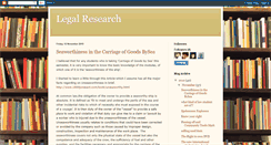 Desktop Screenshot of legalresearch-llm.blogspot.com