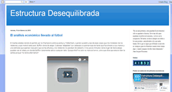 Desktop Screenshot of estructuradesequilibrada.blogspot.com