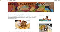 Desktop Screenshot of cocina-peruana.blogspot.com