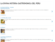 Tablet Screenshot of cocina-peruana.blogspot.com