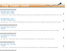 Tablet Screenshot of day-trader-tools.blogspot.com